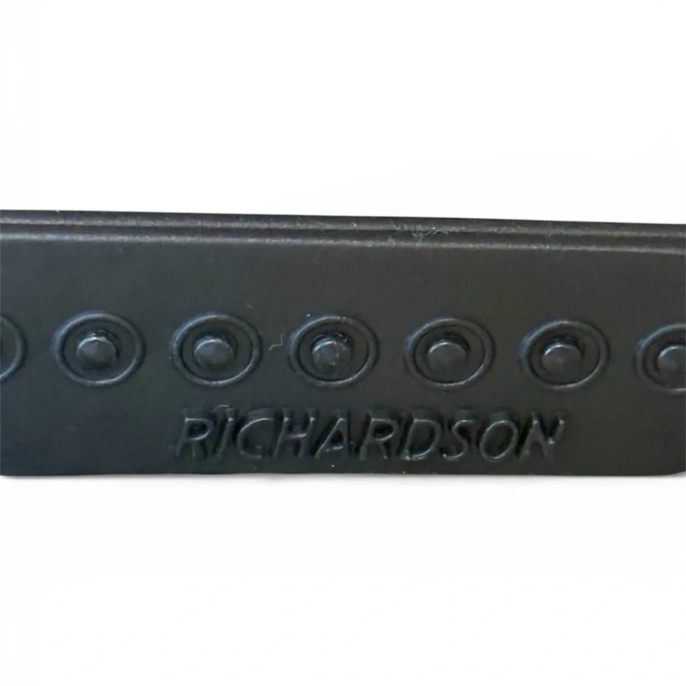 RICHARDSON 112 Heather Gray/Black Ranch Roper Patch Structured Trucker - Picture 6 of 8